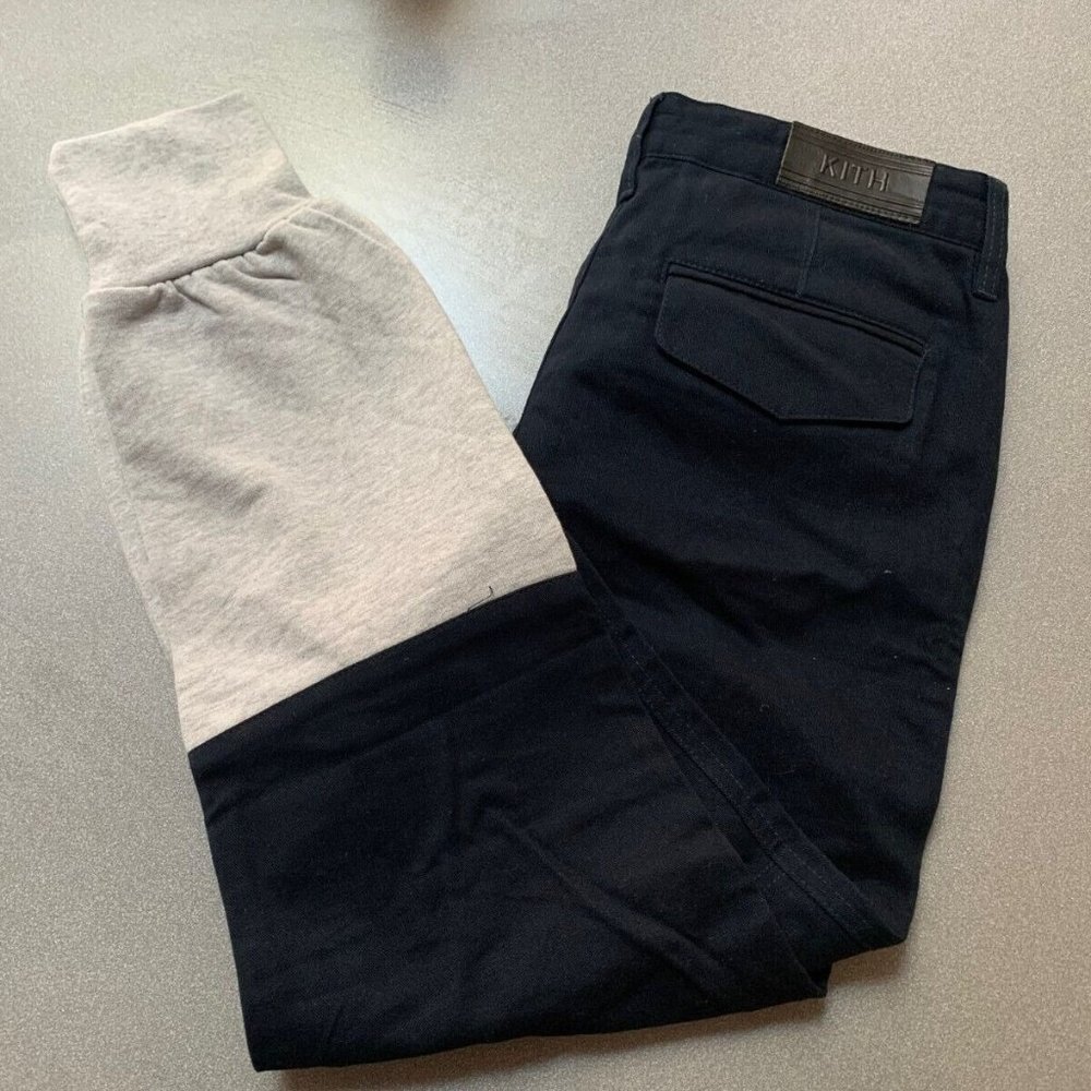 Kith NYC Mercer Jogger Ronnie Fieg Navy-Gray, Waist 31